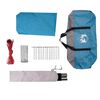 vidaXL Camping Tarp Blue 181.1x120.1x82.7" Waterproof