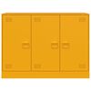 vidaXL Sideboard Mustard Yellow Cold-rolled Steel Medium Sideboard