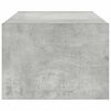 vidaXL TV Cabinet Concrete Gray Engineered Wood Medium TV Cabinet