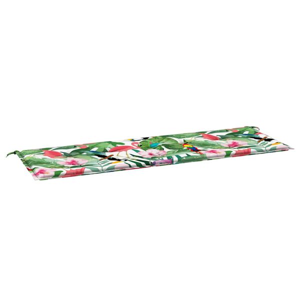 vidaXL Patio Bench Cushion Multicolour 59.1x19.7x1.6" Oxford Fabric