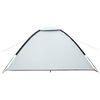 vidaXL Camping Tent Dome 4-Person White Blackout Fabric Waterproof