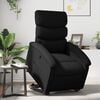 vidaXL Stand Up Recliner Chair Black Faux leather, metal, plywood Medium