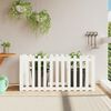 vidaXL Garden Raised Bed White Solid pine wood 59.1 in x 19.7 in x 27.6 in