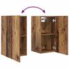 vidaXL TV Cabinet Set Wall-mounted 6 pcs Old Wood Engineered Wood