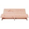 vidaXL Sun Lounger Natural Wood Solid Douglas Wood Large