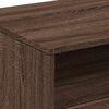 vidaXL Coffee Table Brown Oak Engineered Wood 35.4x19.3x15.7 in