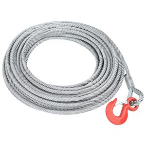 vidaXL Wire Rope Cable 3527.4 lb 65.6 '