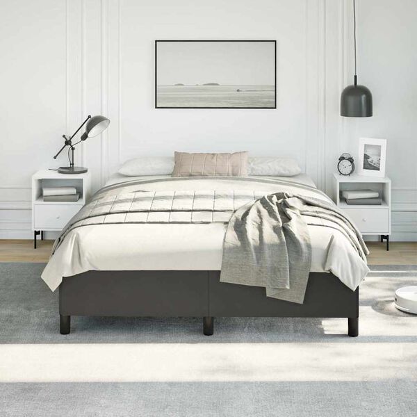 vidaXL Bed Frame Black