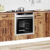 vidaXL Oven Cabinet Old wood Engineered wood Compact Oven Cabinet