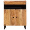 vidaXL Side Cabinet Natural wood Solid acacia wood Medium Side Cabinet