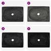 vidaXL Sink Black 19.7"x13.8"x3.9" Marble