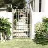 vidaXL Garden Gate 39.4" x 68.9" Stainless Steel