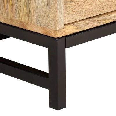 vidaXL Coffee Table 35.4"x21.7"x15.7" Solid Mango Wood
