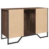 vidaXL Bathroom Sink Cabinet Brown Oak Engineered Wood