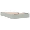 vidaXL Ottoman Bed Frame Light Grey Velvet Double Ottoman Bed Frame