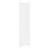 vidaXL Pleated Blind White 100% polyester 23.6 x 78.7 in