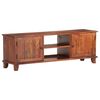 vidaXL TV Stand Honey Brown 47.2"x11.8"x16.1" Solid Wood Acacia