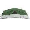 vidaXL Family Tent with Roof Green 762 x 655 x 218 cm Taffeta