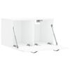 vidaXL Wall Cabinet White Engineered wood Small Wall Cabinet