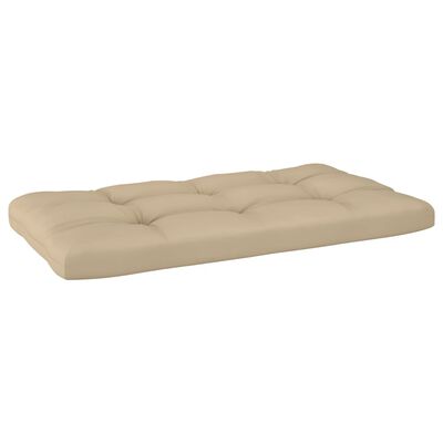 vidaXL Pallet Sofa Cushions 3 pcs Beige