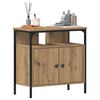 vidaXL Bathroom Sink Cabinet Artisan oak Engineered wood, steel