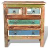 vidaXL Vintage Cabinet Multicolor Reclaimed solid wood Medium Storage