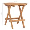 vidaXL Patio Dining Set Set of 2 Teak Wood Teak Wood, Polyester Small