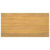 vidaXL Bathroom Cabinet Natural Teak Solid teak wood Medium