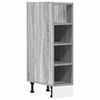 vidaXL Bottom Cabinet Grey Sonoma Engineered Wood One Size
