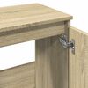vidaXL Bathroom Sink Cabinet Sonoma oak Engineered wood