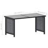 vidaXL Garden Lounge Set Anthracite