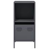 vidaXL Sideboard Anthracite Cold-rolled Steel 13.8x15.4x28.9 in