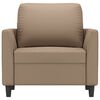 vidaXL Sofa Chair Cappuccino
