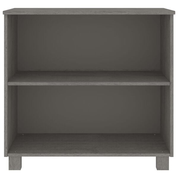 vidaXL Sideboard Light Grey Solid pine wood, MDF Medium Sideboard