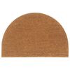 vidaXL Door Mat Natural Coir 23.6 x 35.4 in Door Mat Crescent