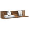 vidaXL Wall Shelf Rustic wood Engineered wood 29.5 in Reversible