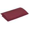 vidaXL Replacement Fabric Bordeaux Red 100% polyester 118.1 in diameter