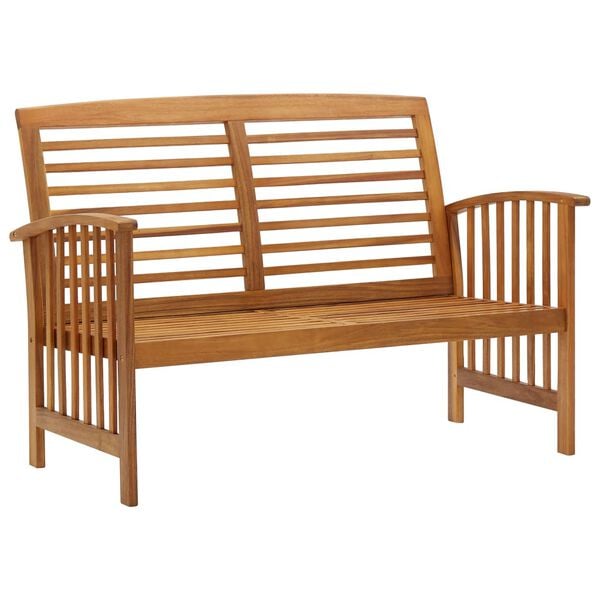 vidaXL Garden Lounge Set Natural Wood Solid Acacia wood Standard Durable