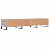 vidaXL TV Cabinet Grey Sonoma Engineered wood, iron Storage TV Cabinet