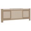vidaXL MDF Radiator Cover 80.7"