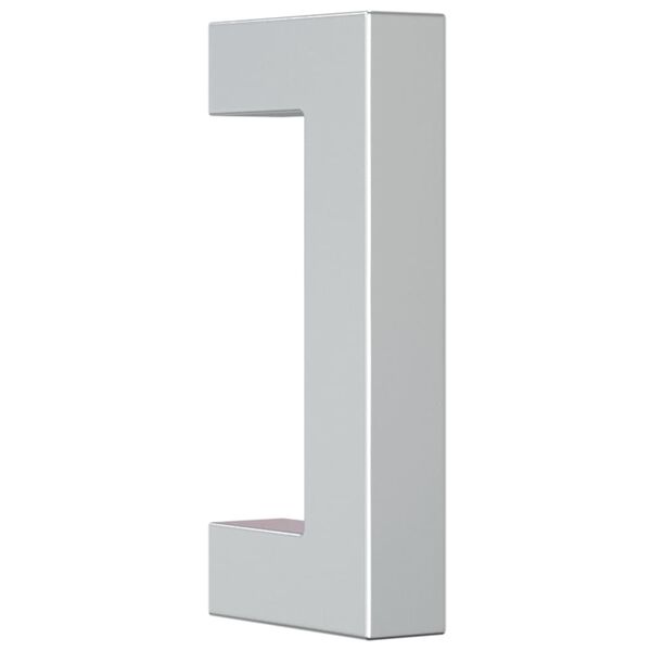 vidaXL Cabinet Handle Set of 10 Silver Stainless steel Medium Durable