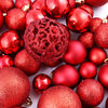 vidaXL Christmas Ball Set of 100 Red Plastic Set of 100 pieces