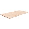 vidaXL Bathroom Countertop 100x50x0.6 " Untreated Solid Wood