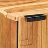 vidaXL Bathroom Sink Cabinet Solid Acacia Wood Engineered wood