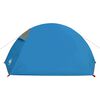vidaXL Camping Tent Dome 2-Person Blue Waterproof