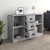 vidaXL Sideboard Concrete Grey Engineered Wood Medium Sideboard