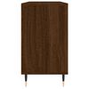 vidaXL Bathroom Cabinet Brown Oak Engineered Wood Medium