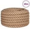 vidaXL Jute Rope 32.8 ' Long 1.97 " Thick