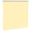 vidaXL Roller Blind Yellow Polyester, Aluminum 61 in wide, 59 in high