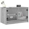 vidaXL TV Cabinet Grey sonoma Engineered wood Medium TV Cabinet
